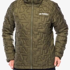 adidas TERREX XPR LF Insulated Jacket Olive Strata NWT Men’s S